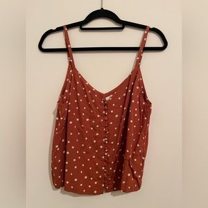 NWT Madewell Women’s Crop Cami, size 10